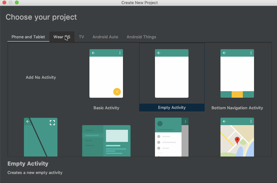 Gif UI Project Wizard